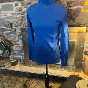 Athleta Cobalt Blue Long Sleeve Tee